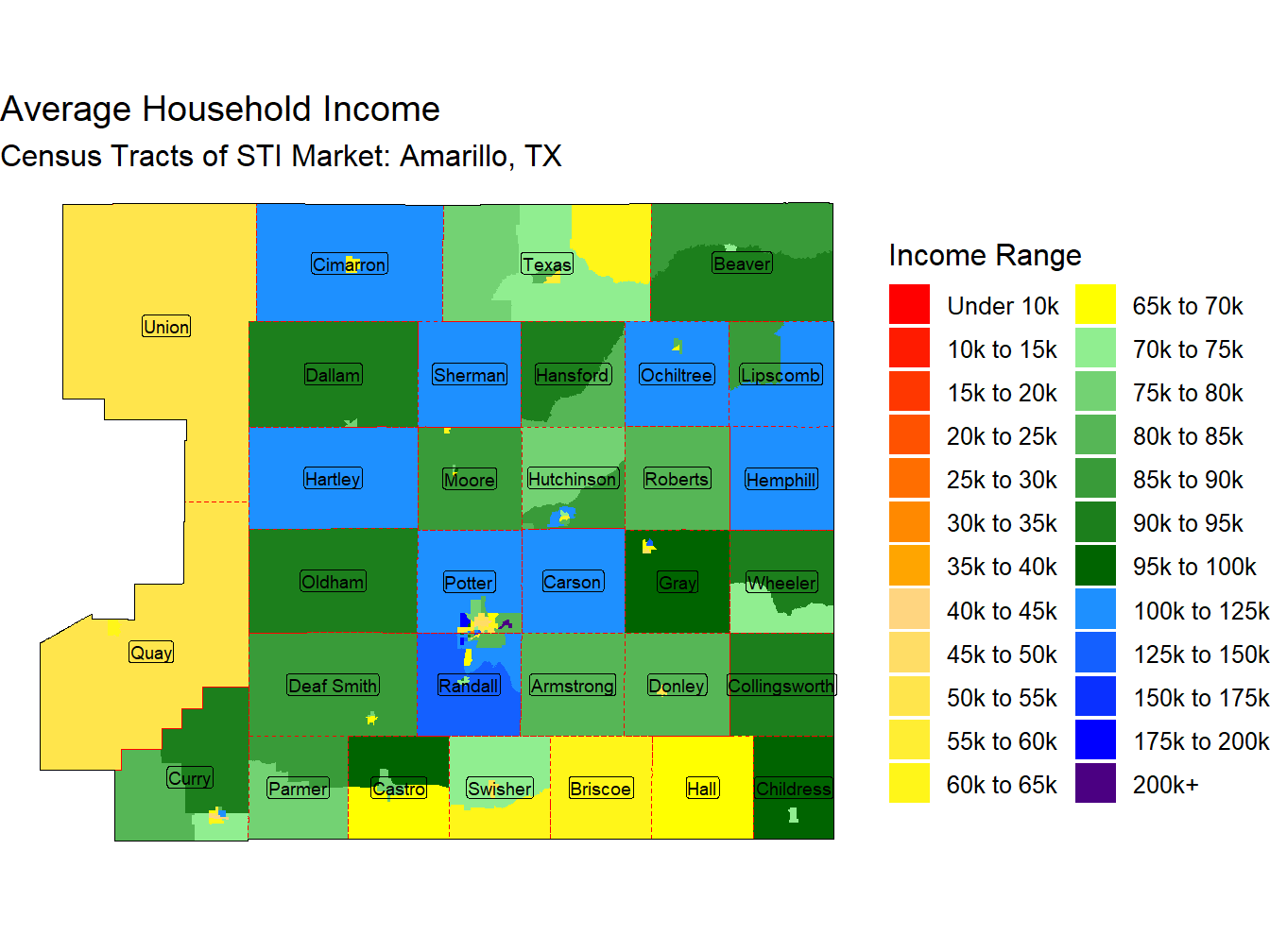 Household Income Thematic
