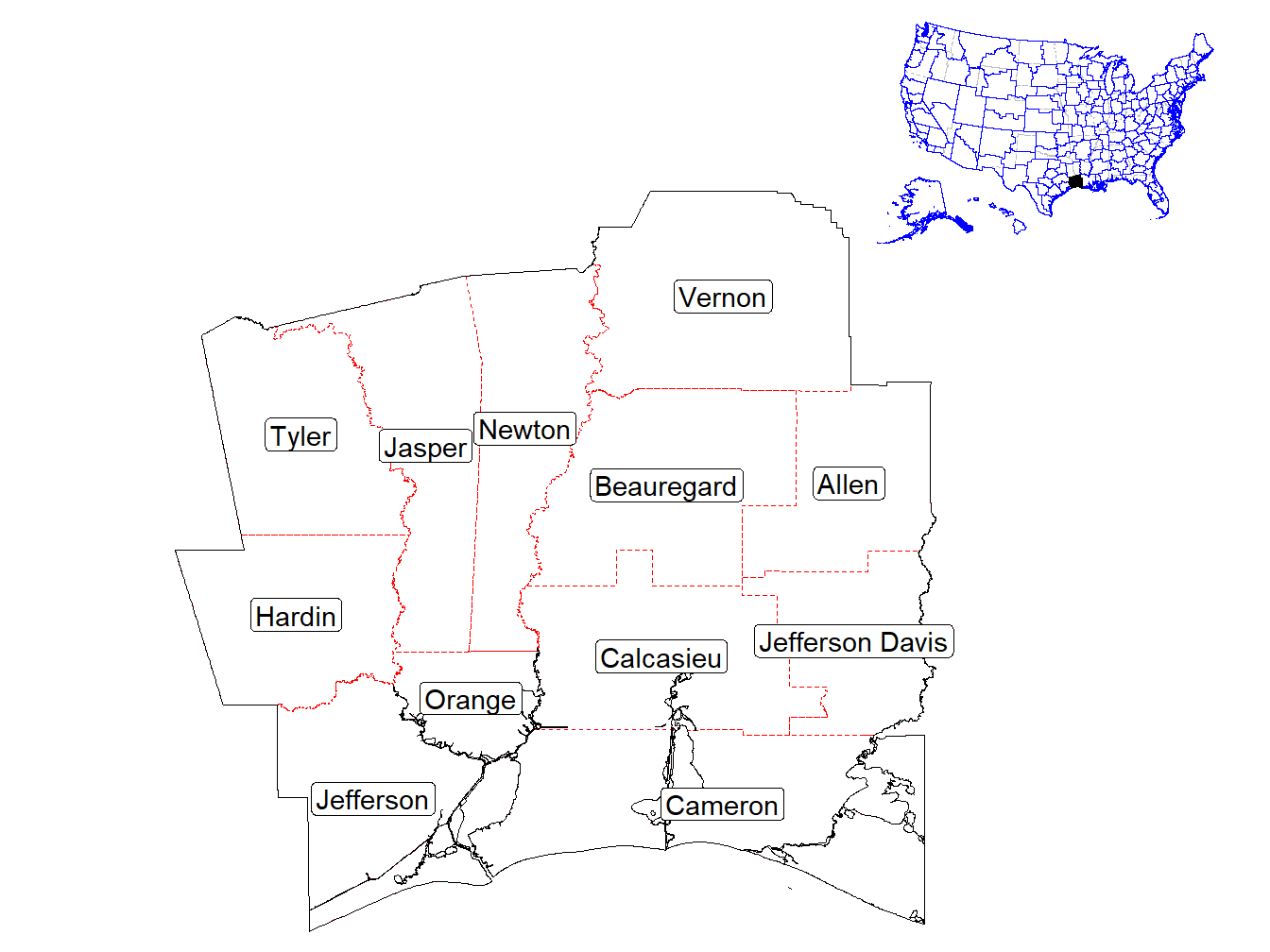 Counties in the Market