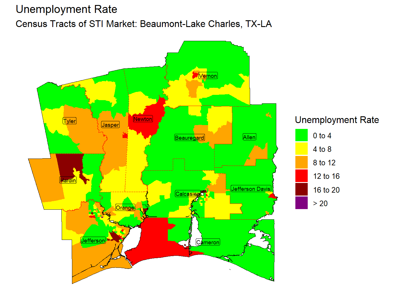 Unemployment Thematic