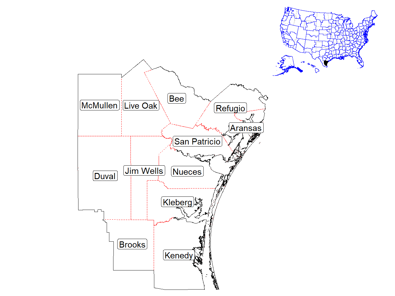 Counties in the Market
