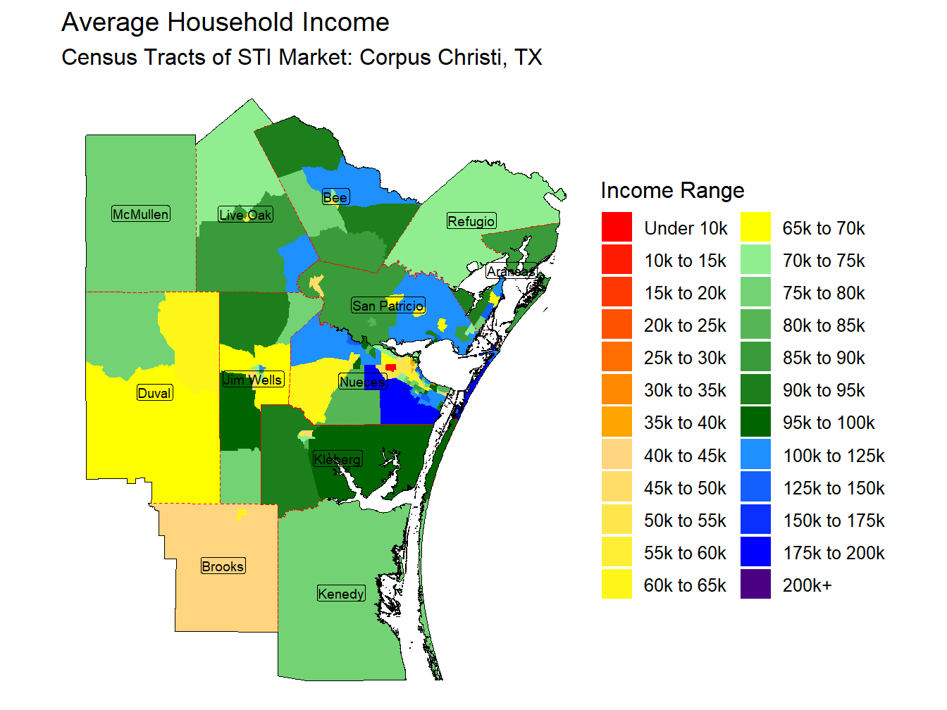 Household Income Thematic