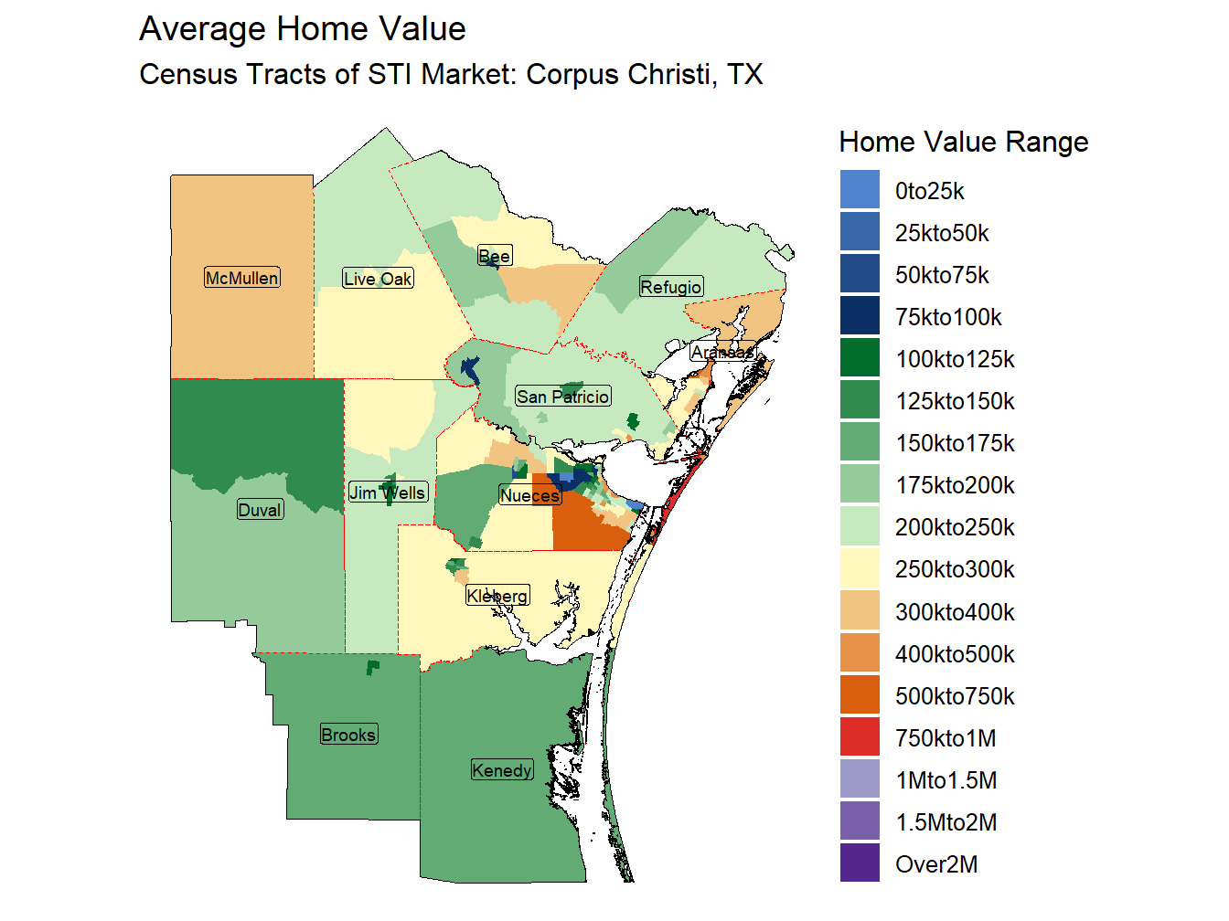Home Value Thematic