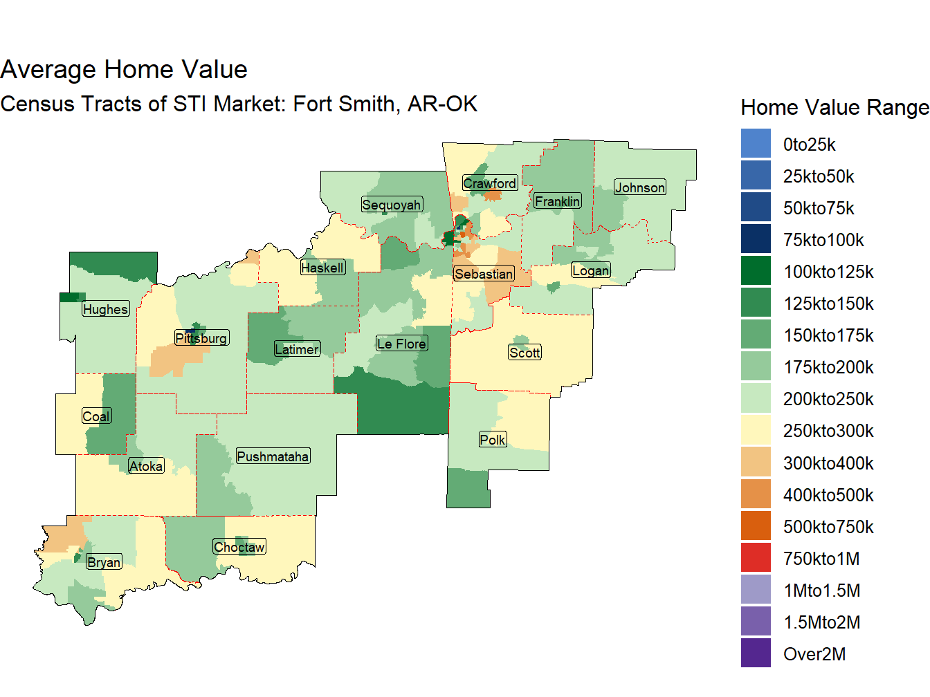 Home Value Thematic