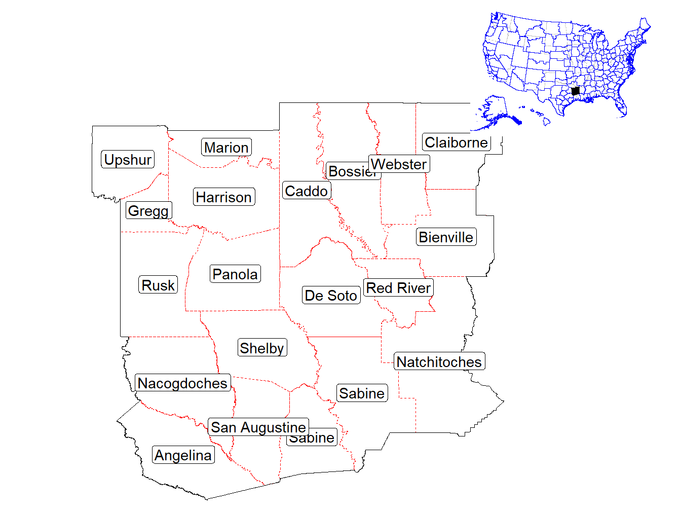 Counties in the Market