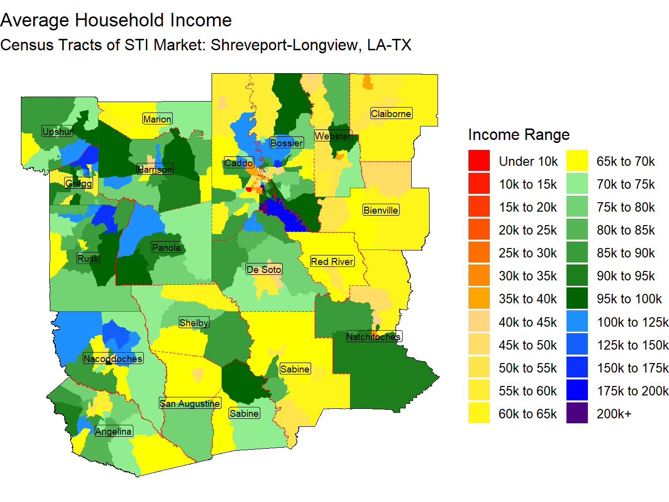 Household Income Thematic