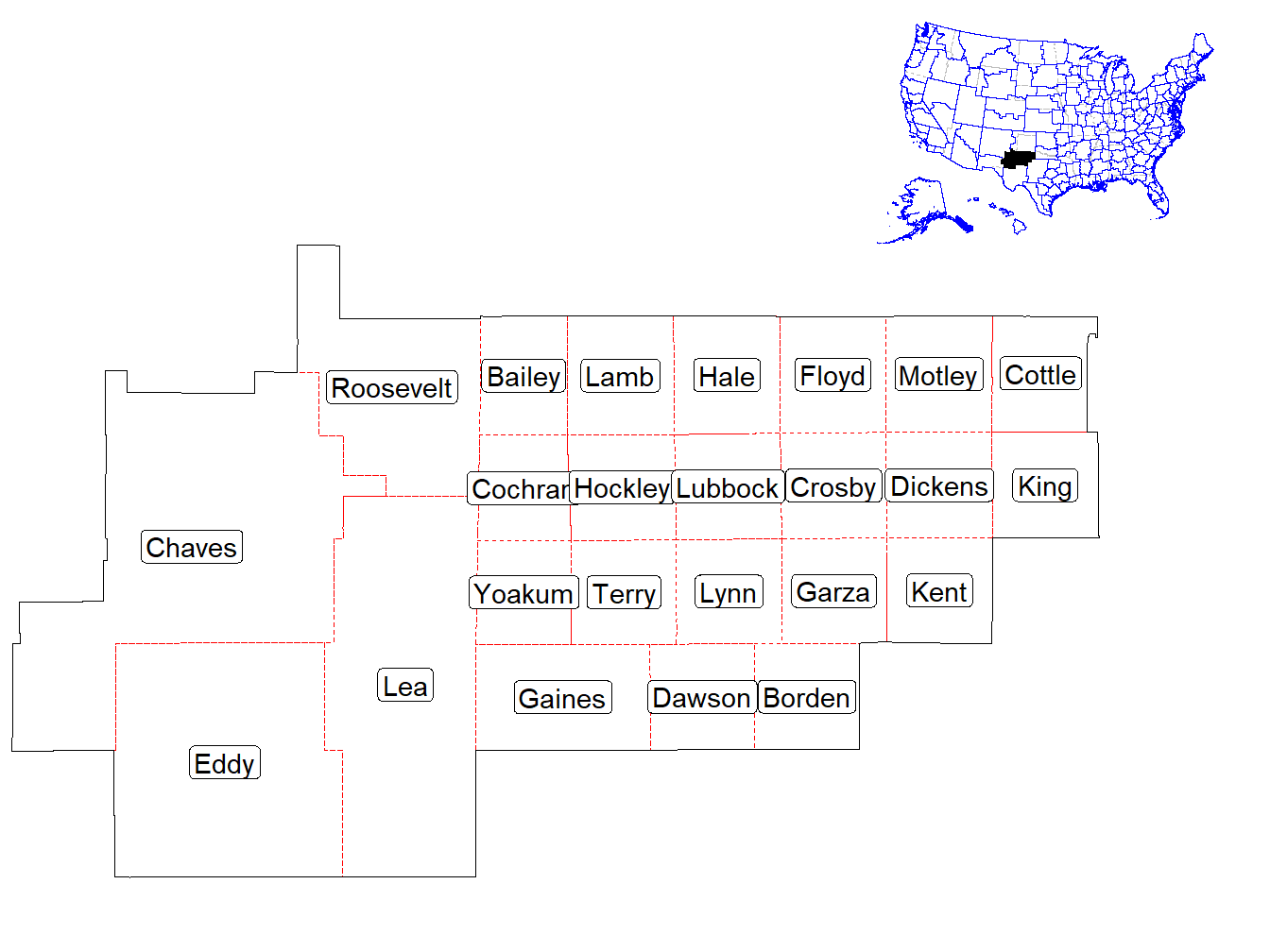 Counties in the Market