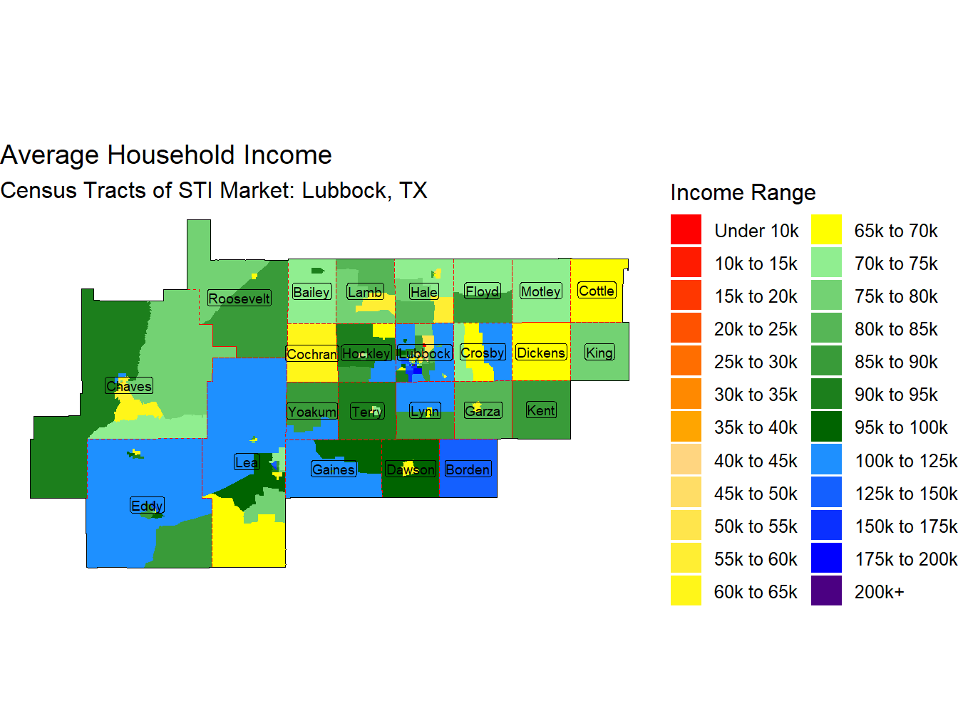 Household Income Thematic