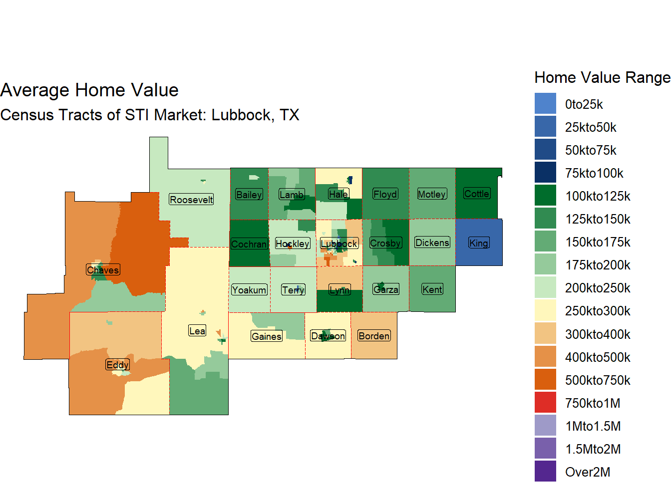 Home Value Thematic