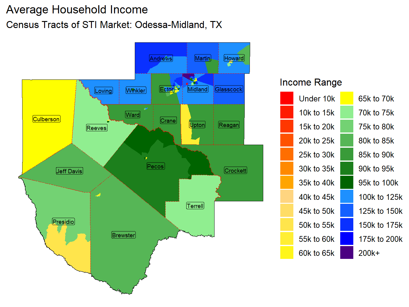 Household Income Thematic