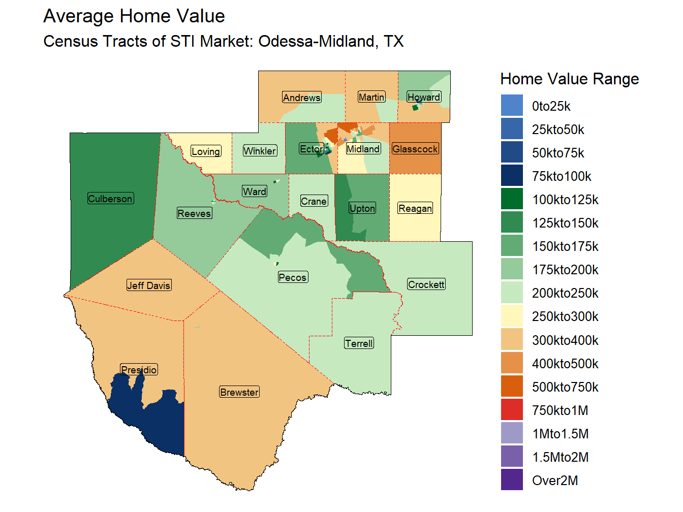 Home Value Thematic