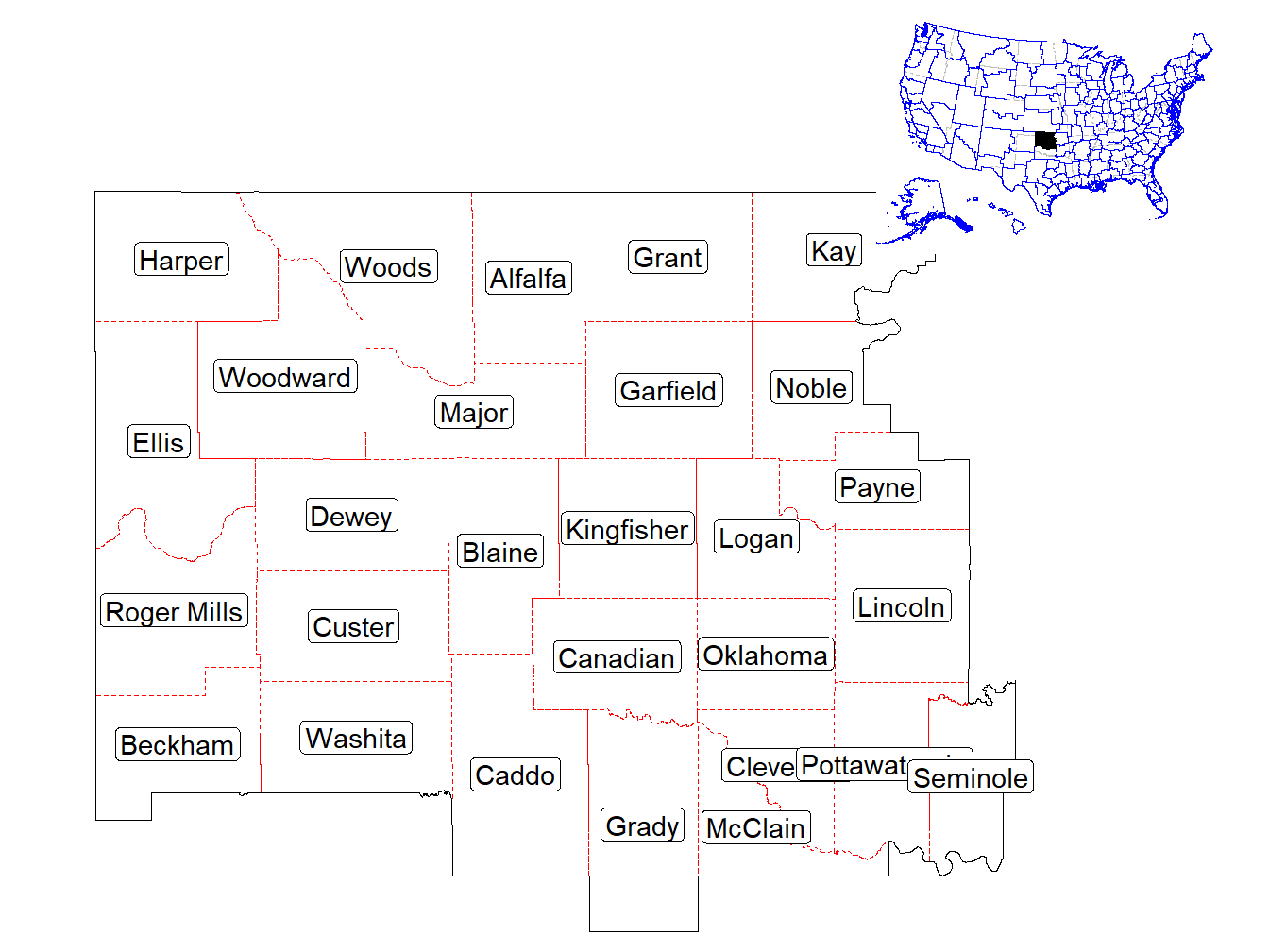 Counties in the Market