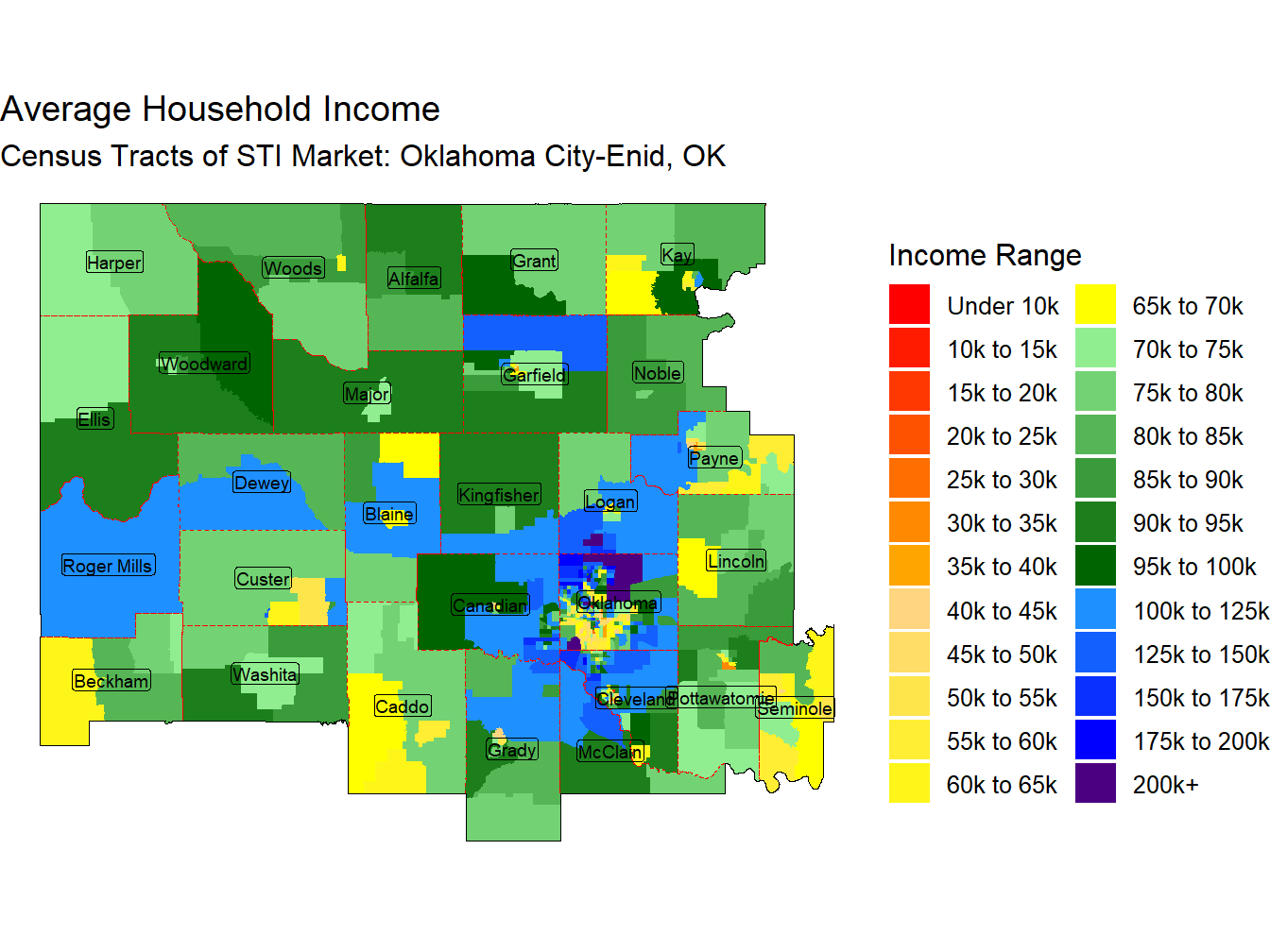 Household Income Thematic