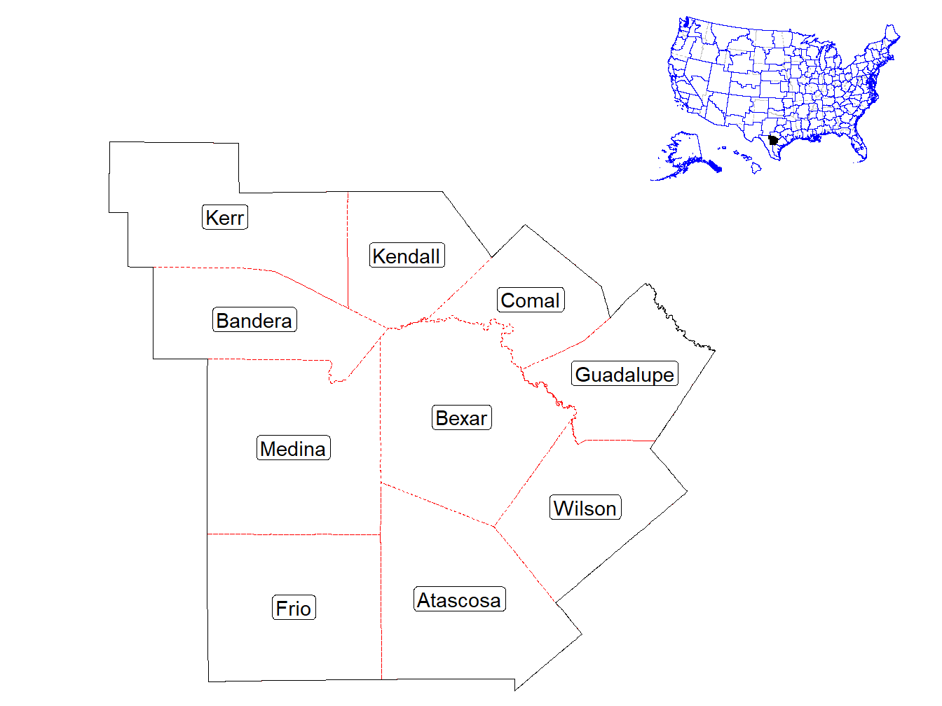 Counties in the Market