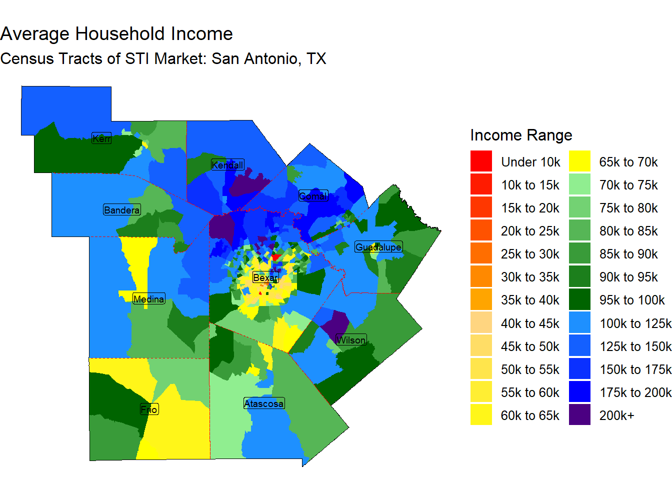 Household Income Thematic