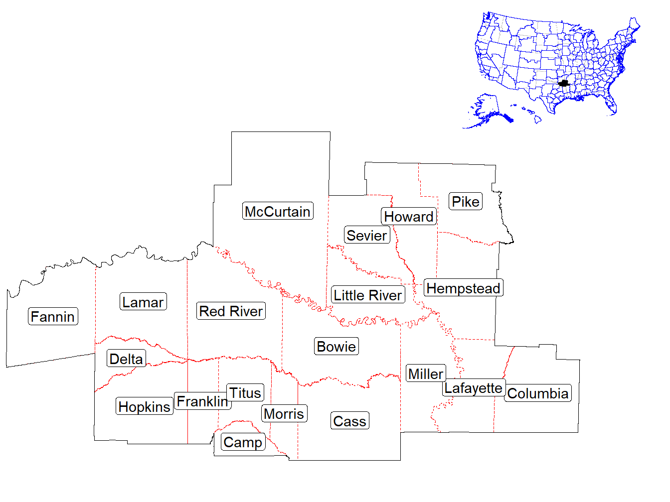 Counties in the Market