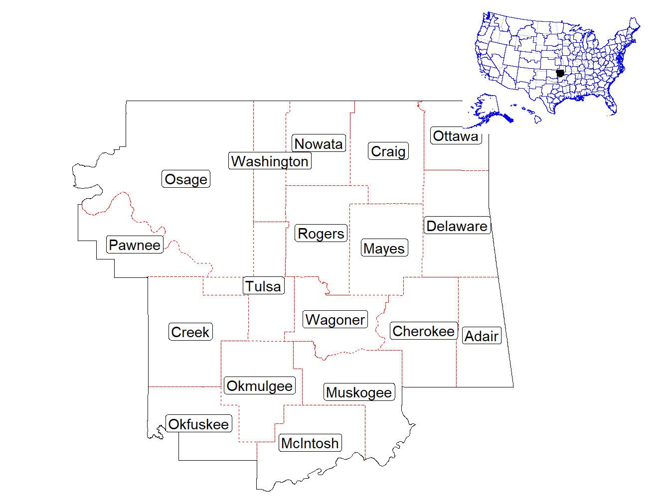 Counties in the Market
