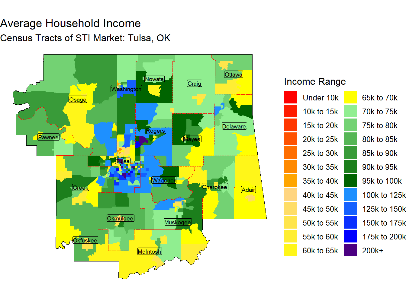 Household Income Thematic