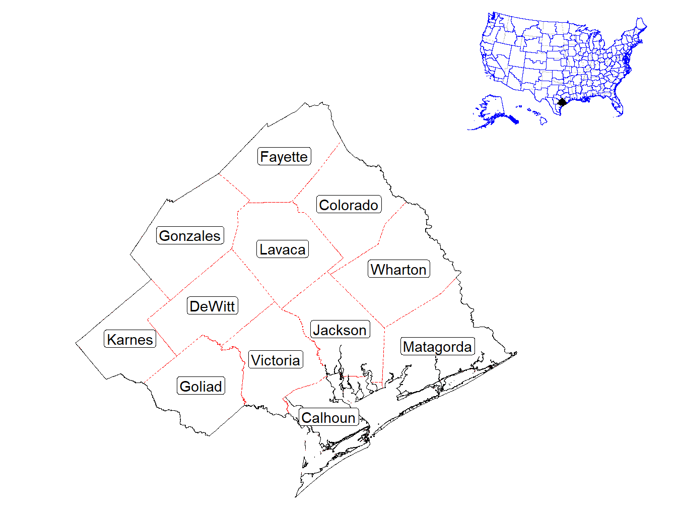 Counties in the Market