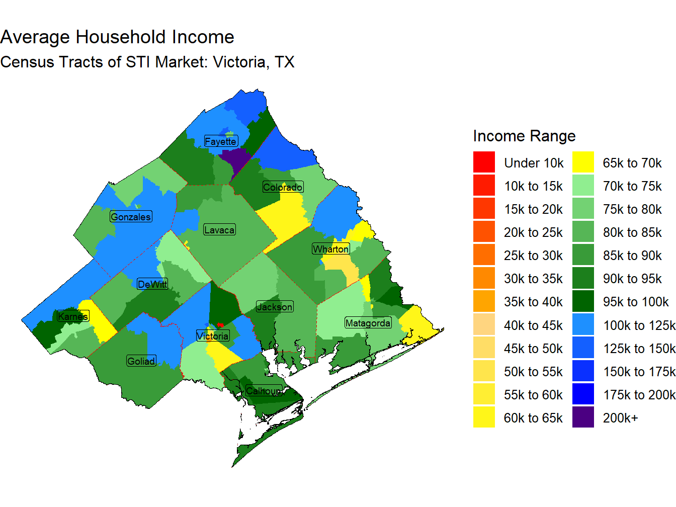 Household Income Thematic