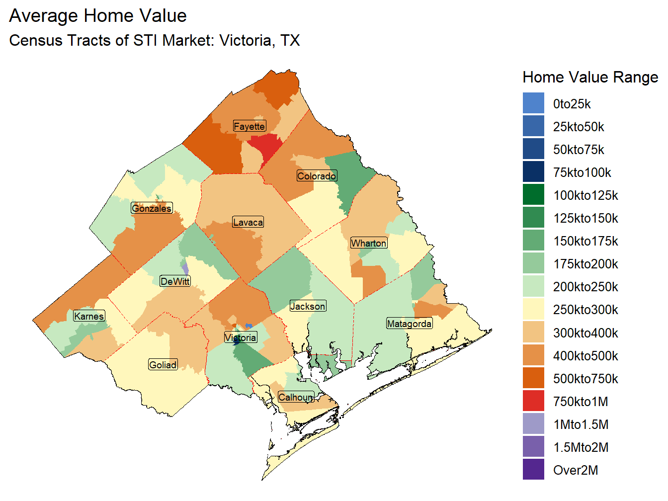 Home Value Thematic