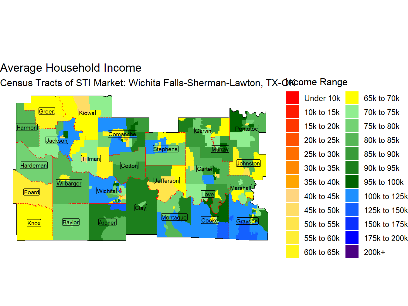 Household Income Thematic
