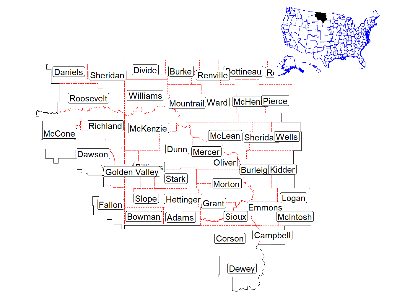 Counties in the Market
