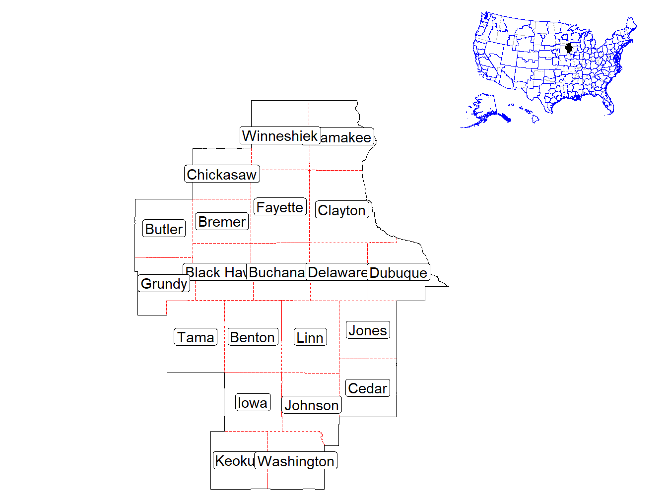 Counties in the Market
