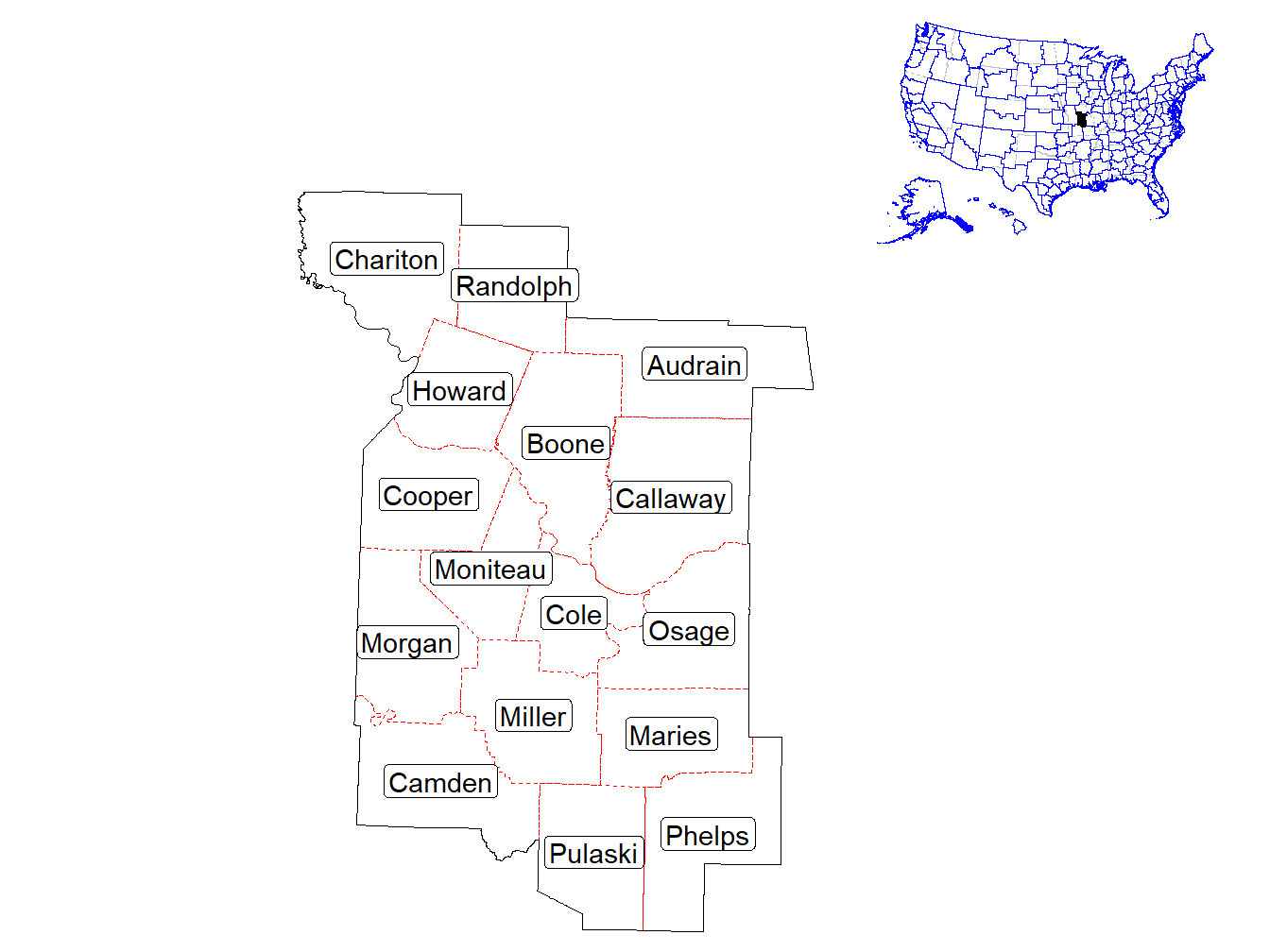 Counties in the Market