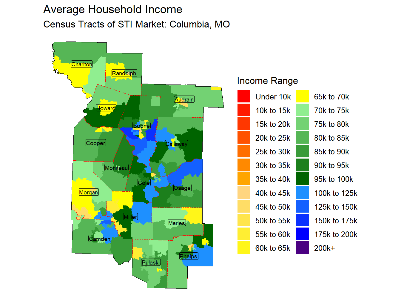 Household Income Thematic