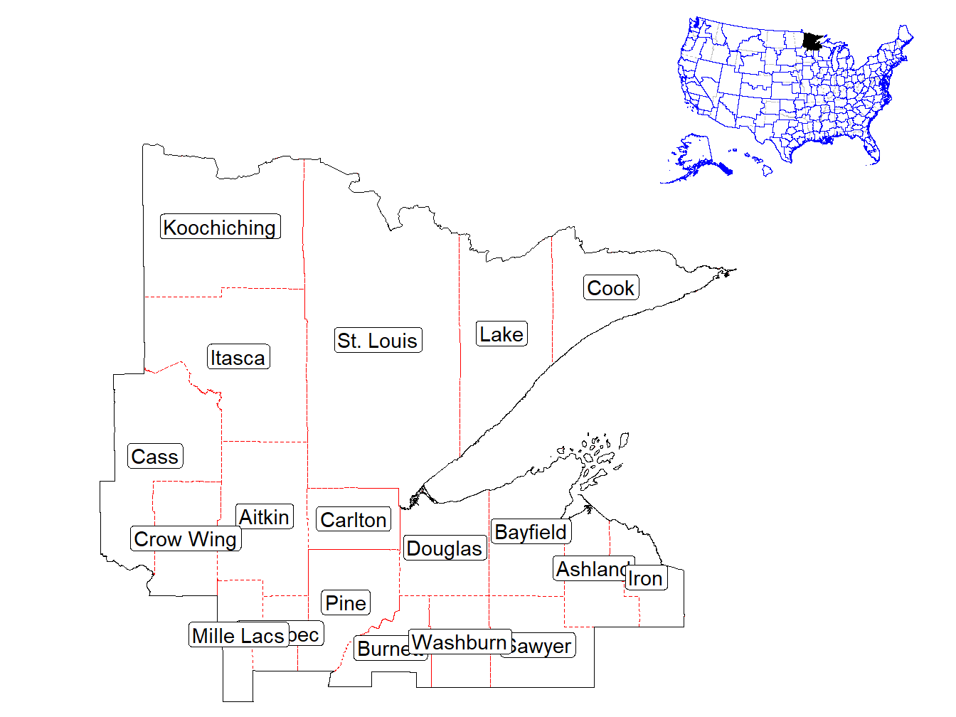 Counties in the Market