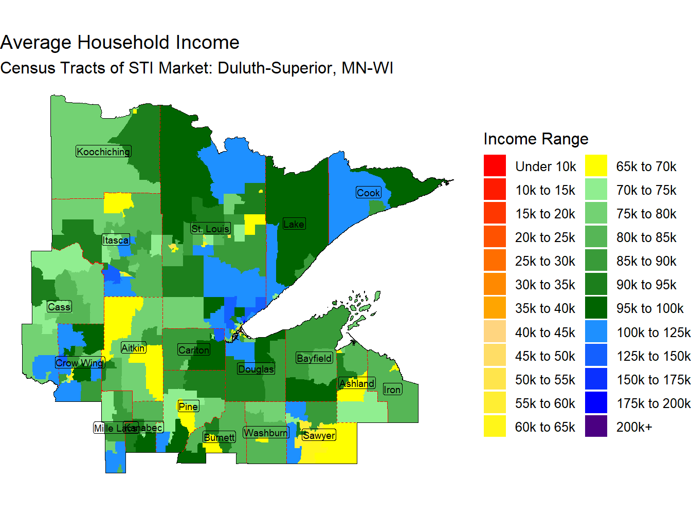 Household Income Thematic