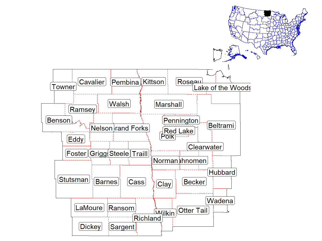 Counties in the Market