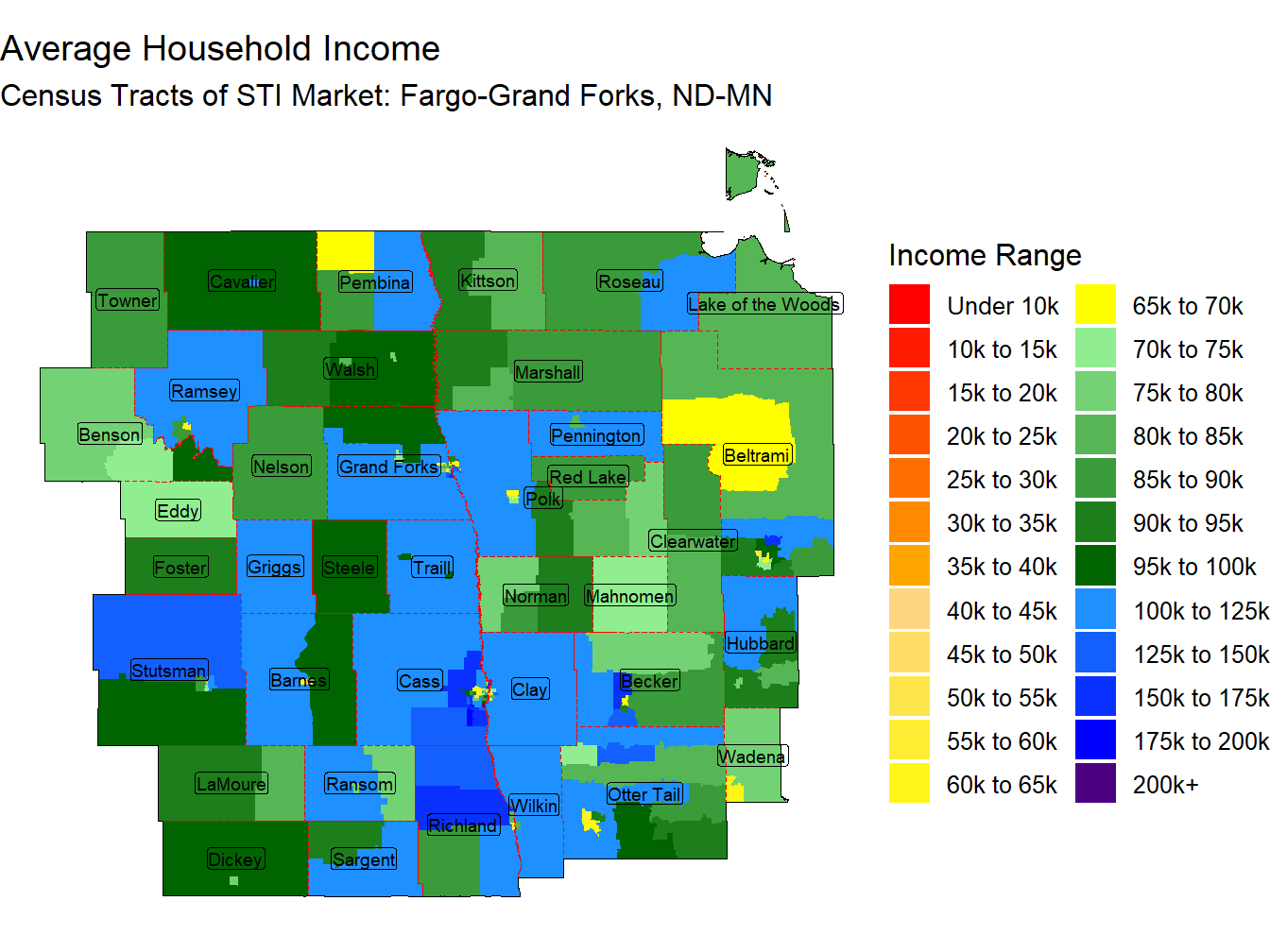 Household Income Thematic