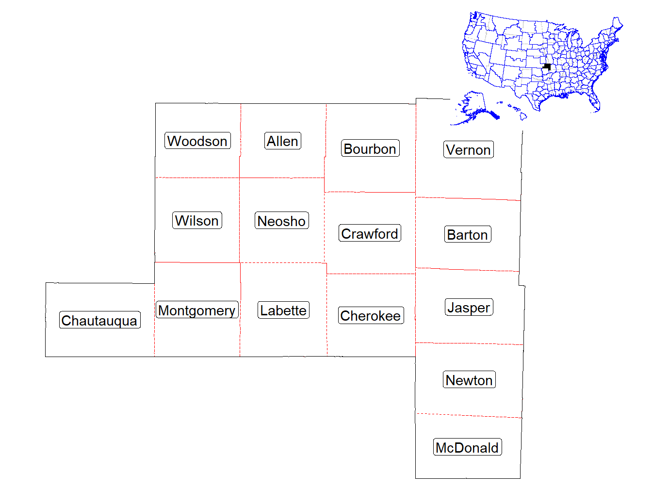 Counties in the Market