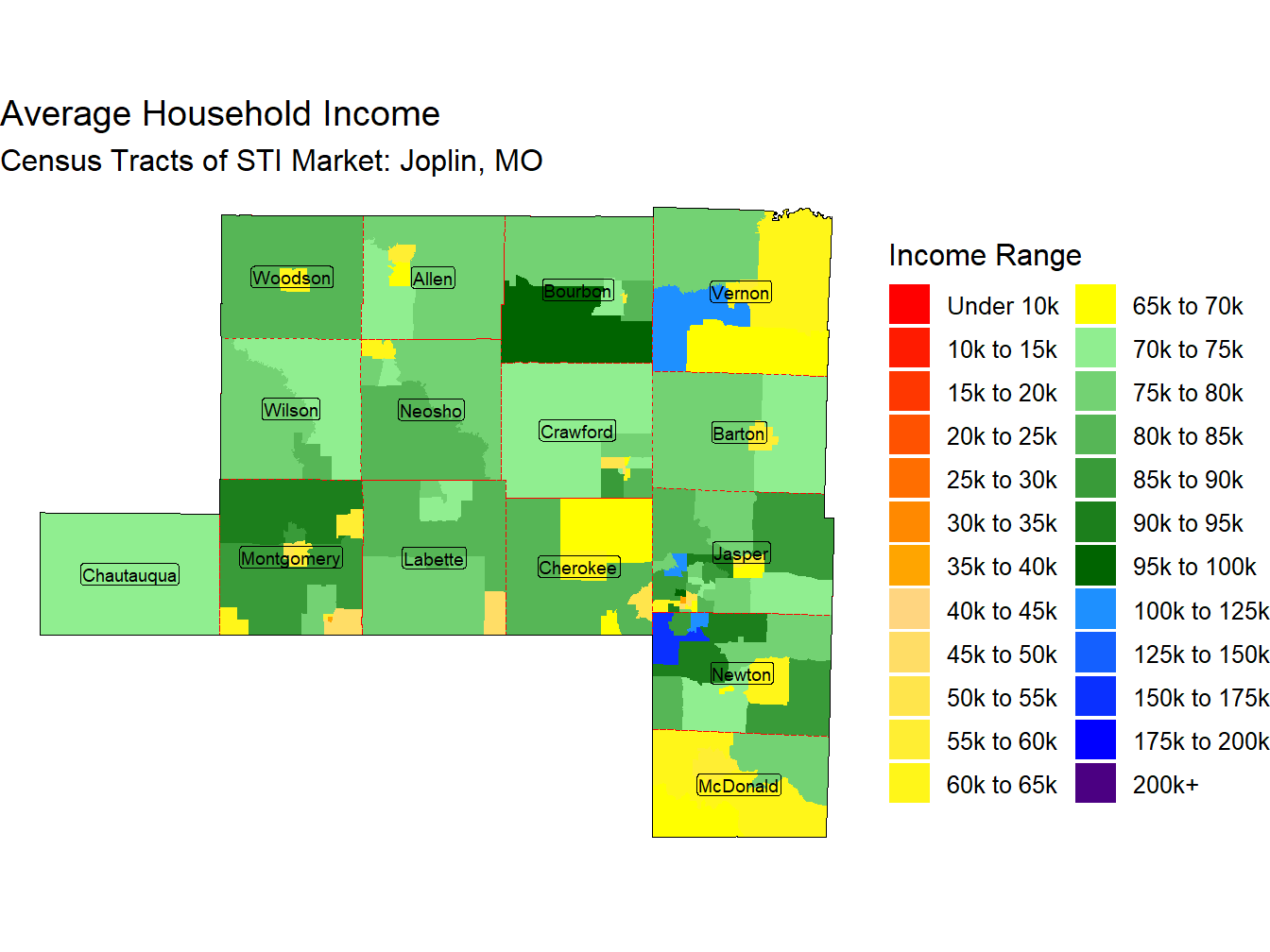 Household Income Thematic