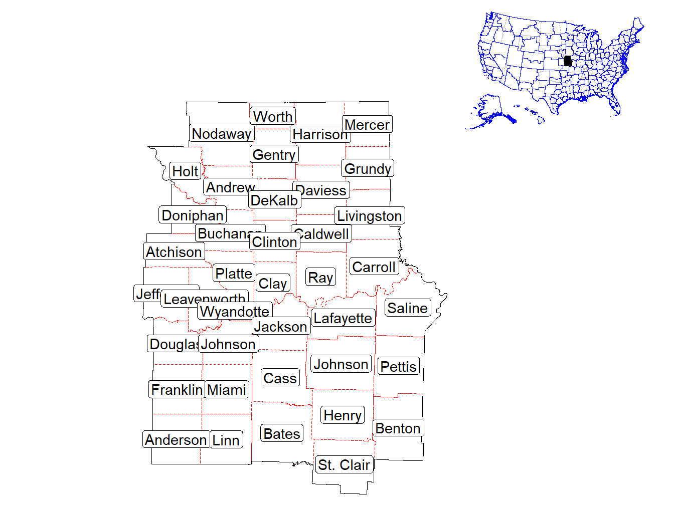 Counties in the Market