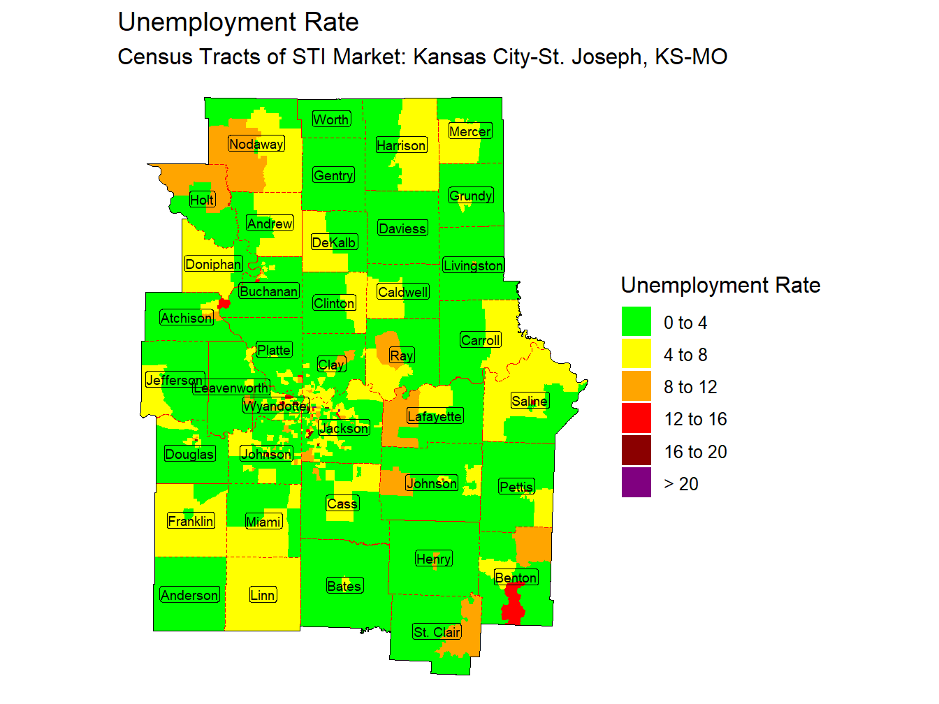 Unemployment Thematic