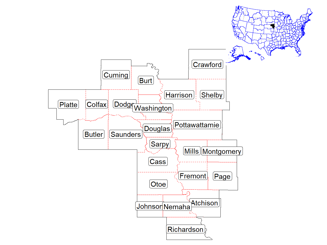 Counties in the Market