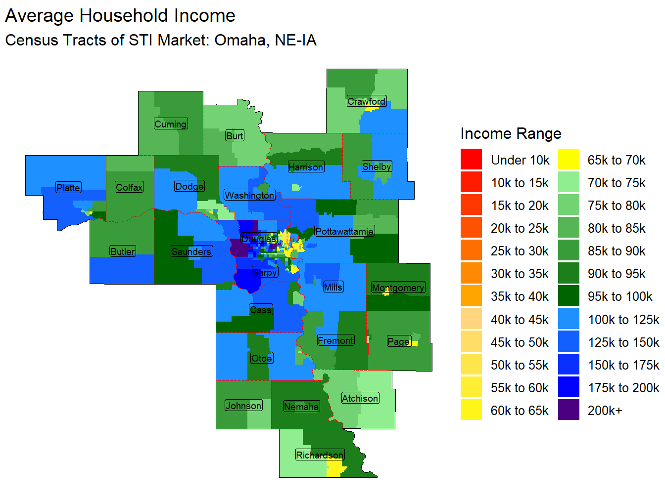 Household Income Thematic