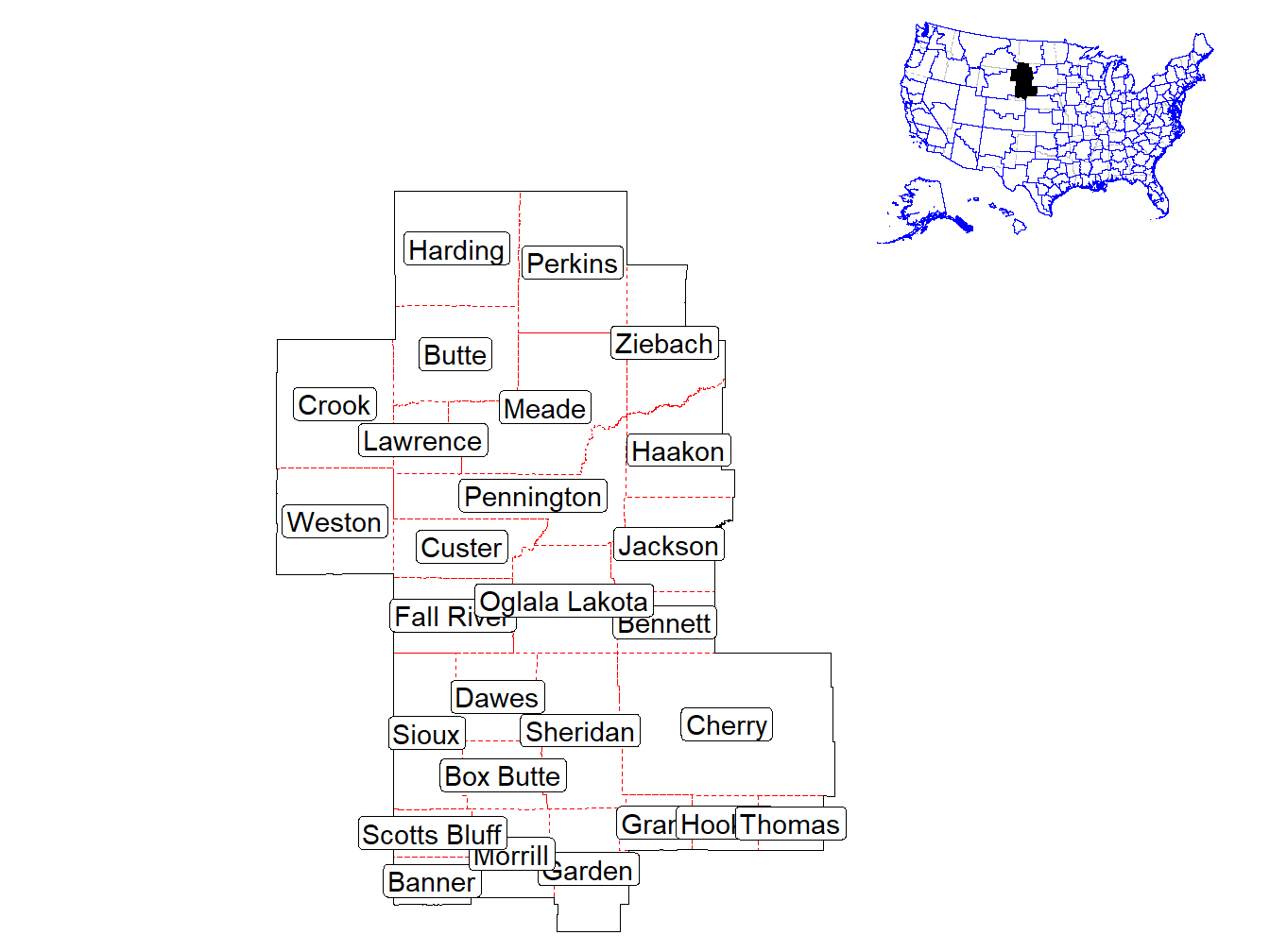 Counties in the Market