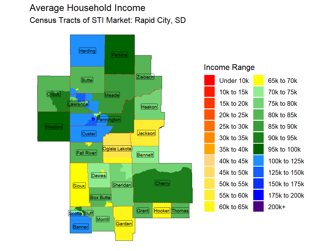 Household Income Thematic
