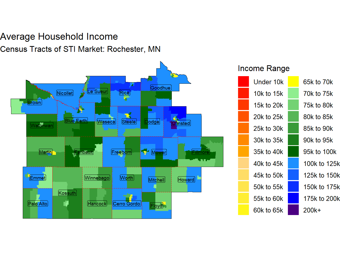 Household Income Thematic