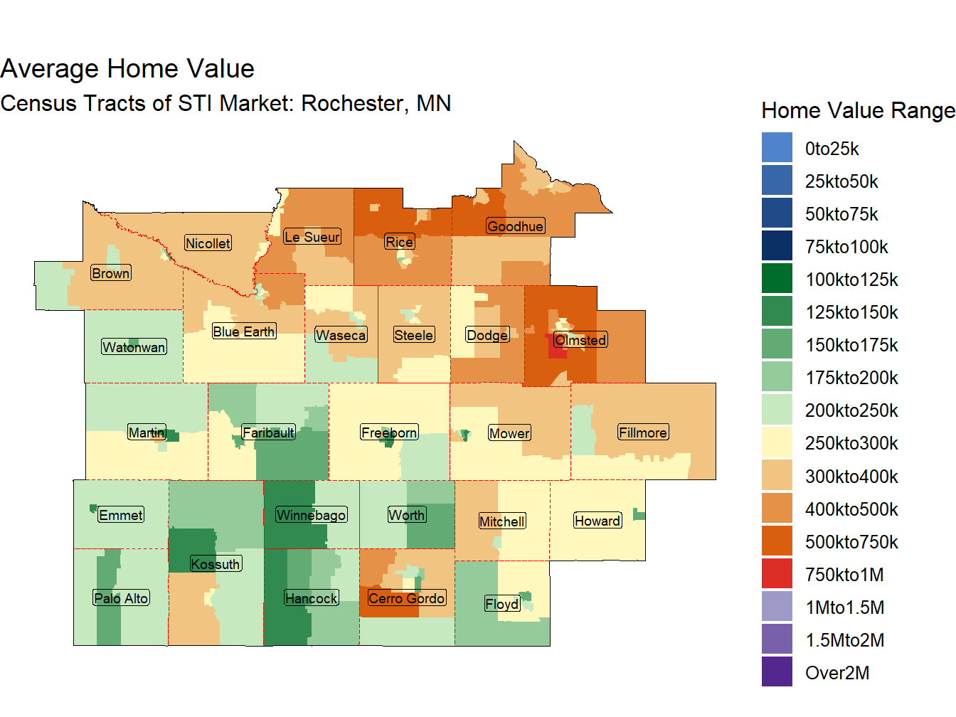 Home Value Thematic