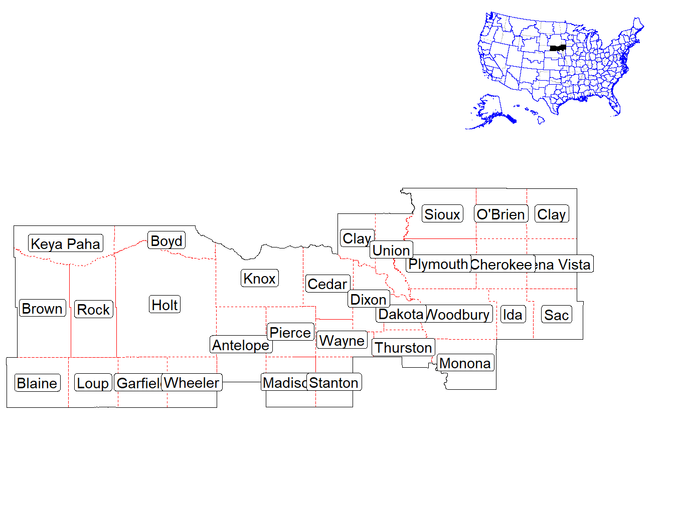 Counties in the Market