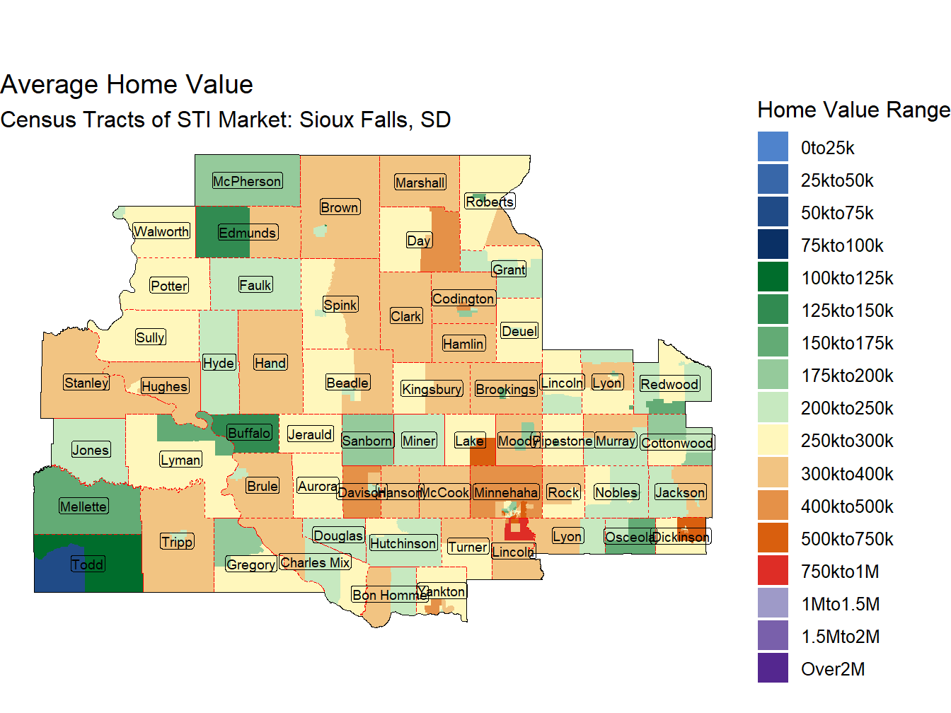 Home Value Thematic