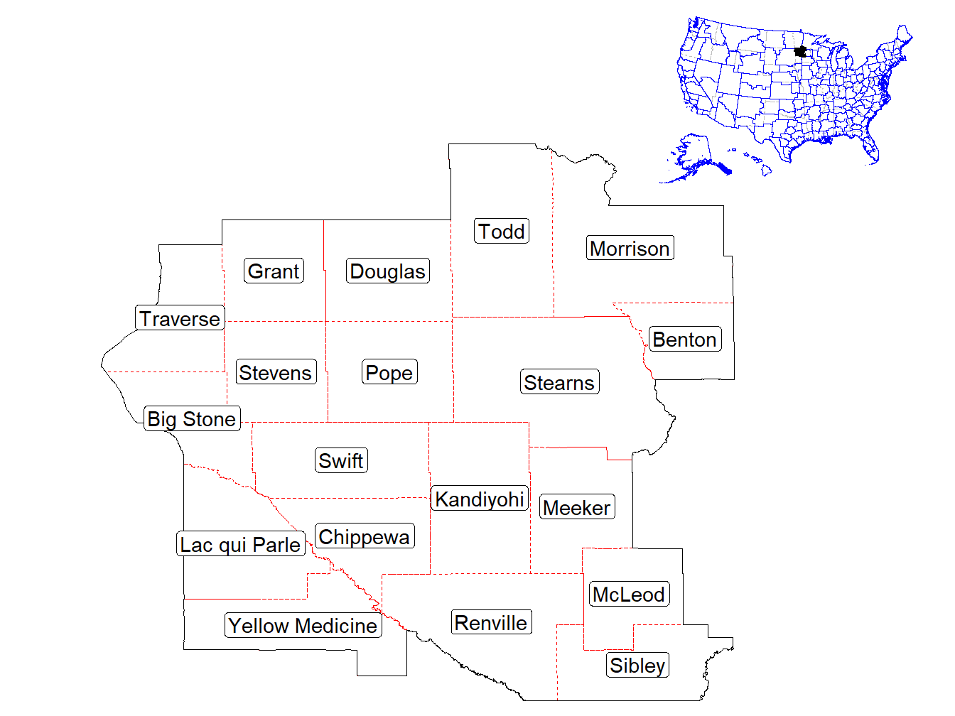 Counties in the Market