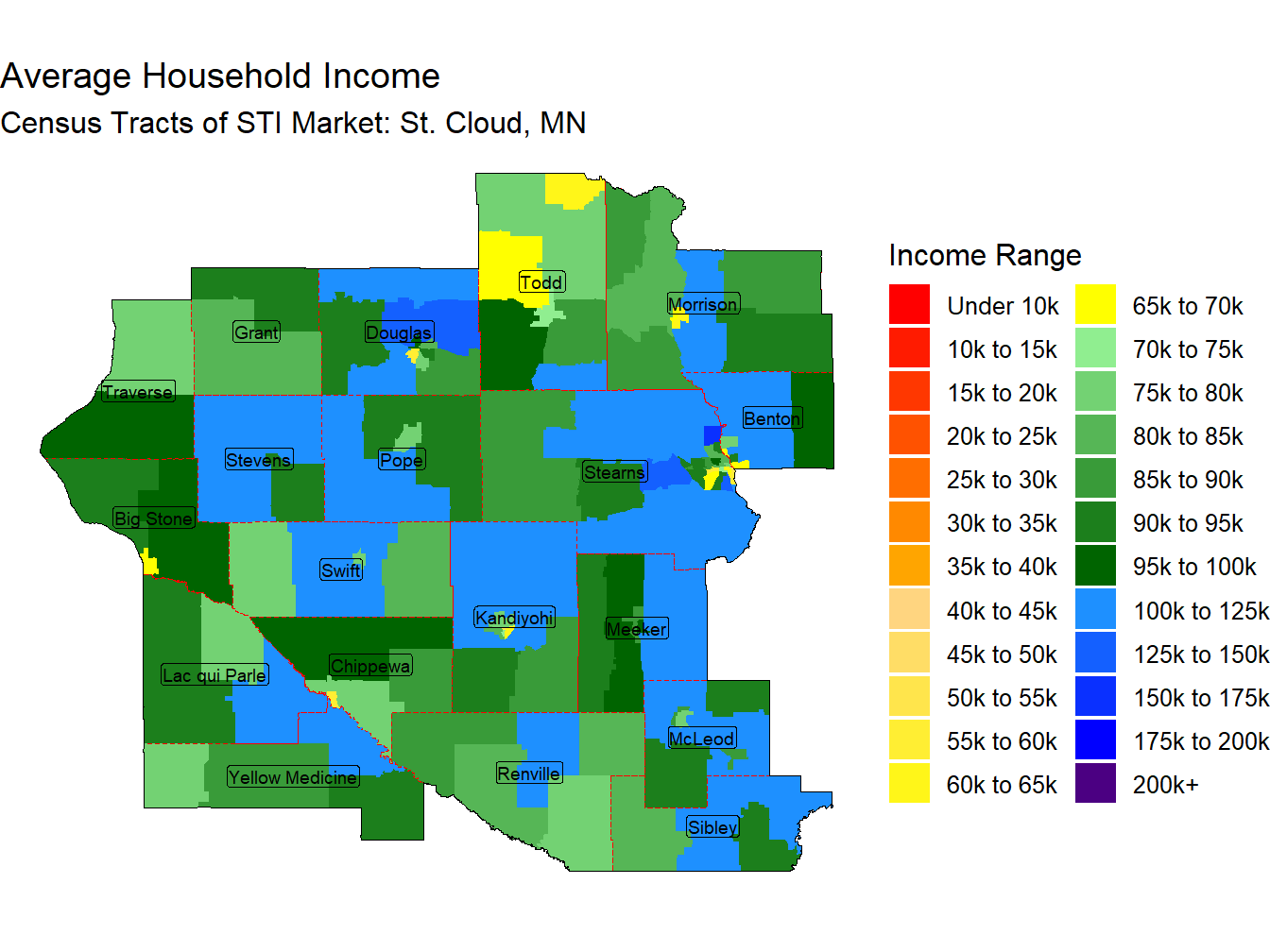 Household Income Thematic