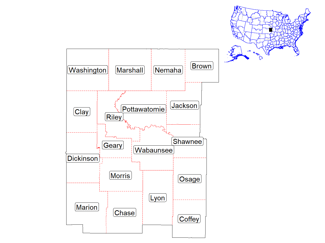 Counties in the Market