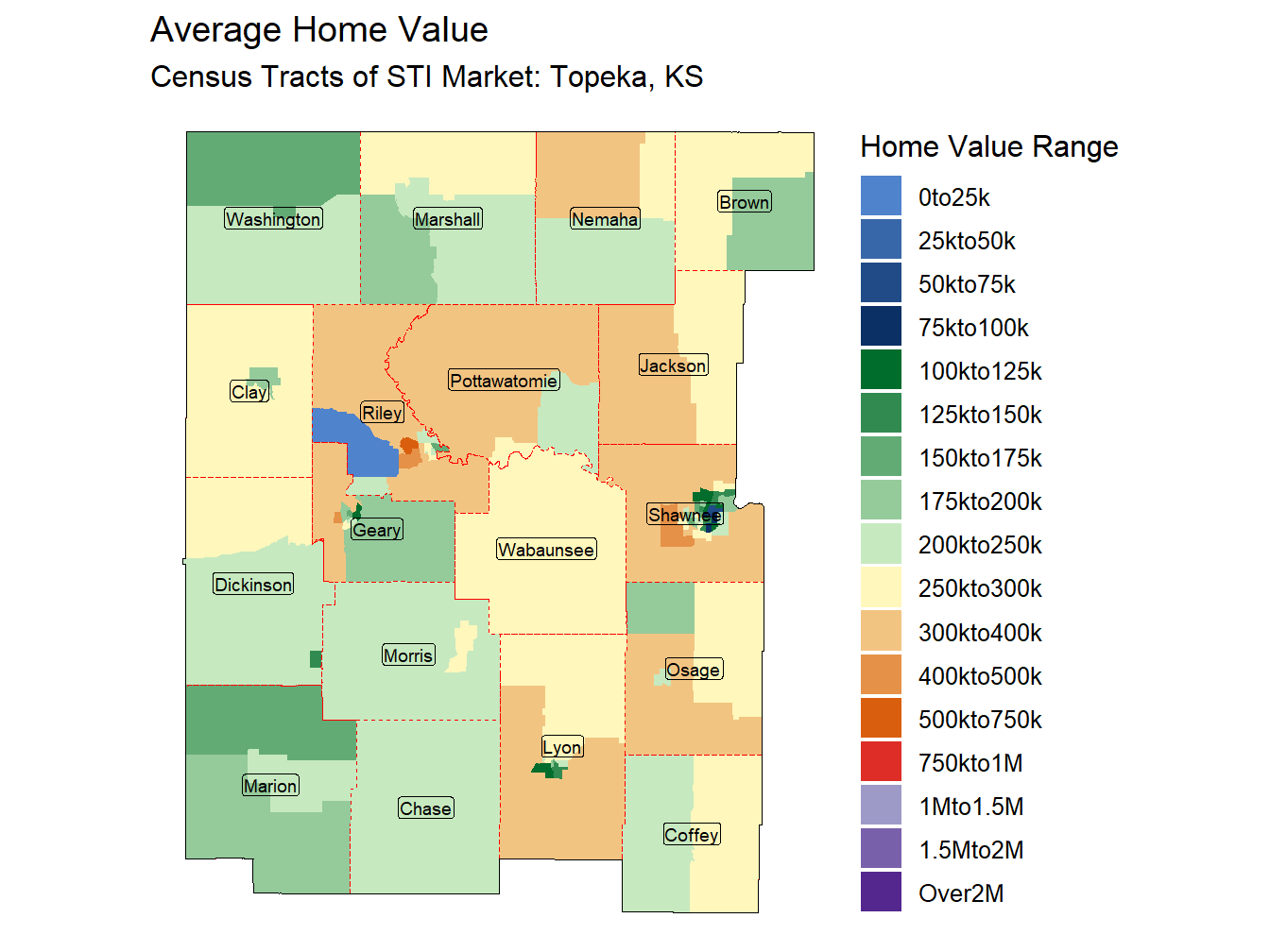 Home Value Thematic