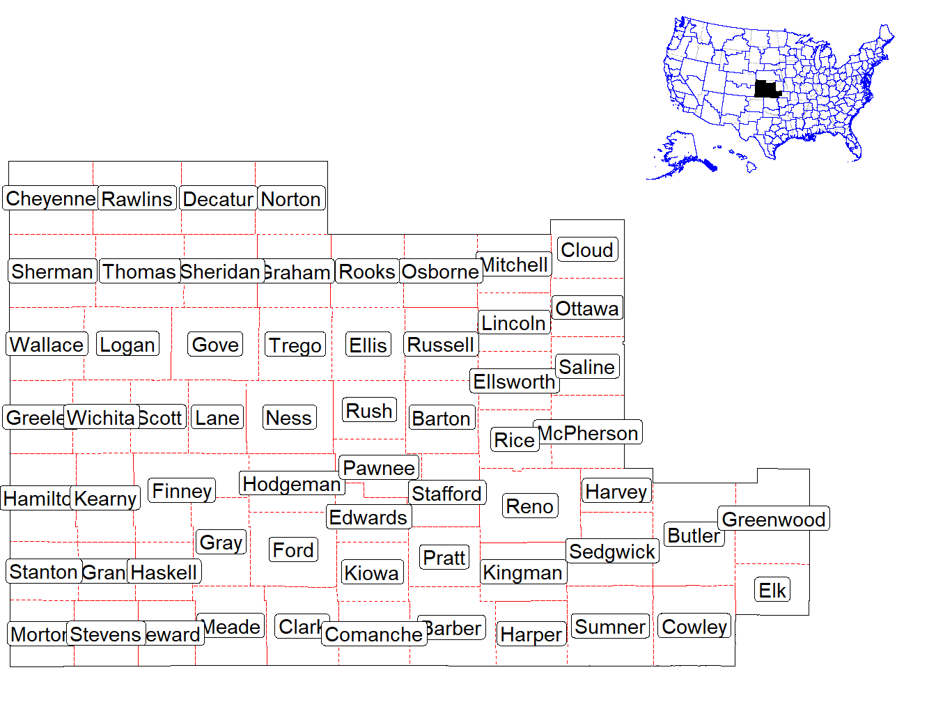 Counties in the Market